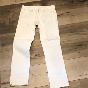 Tory Burch White Jean size 26